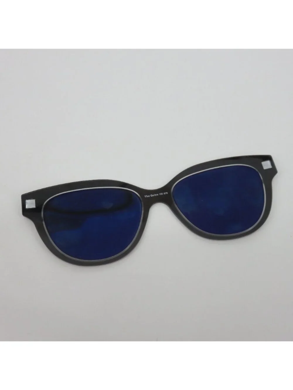 Pair The Quinn Blue Tortoise Eyewear Glasses Frames With Sunglasses Toppers